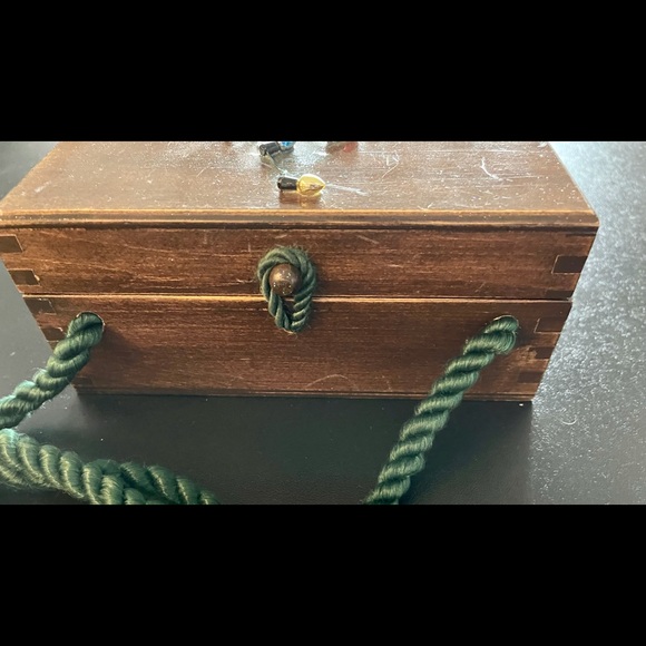 Christmas Handmade Cigar Box Purse / Custom Design - Picture 13 of 13